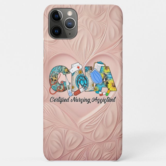 CNA Certified Nursing Assistant Case-Mate iPhone Case (Back)