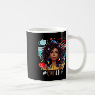 Cna Costume Afro Woman Nurse Nursing Proud Black H Coffee Mug