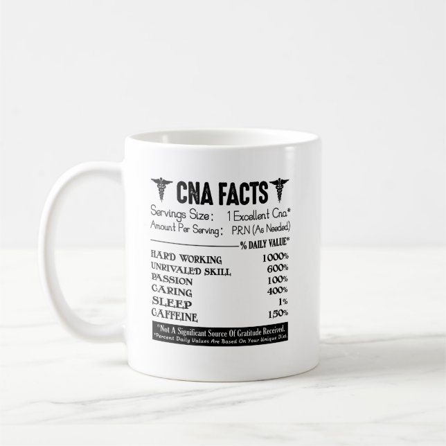 CNA Facts Mug (Left)