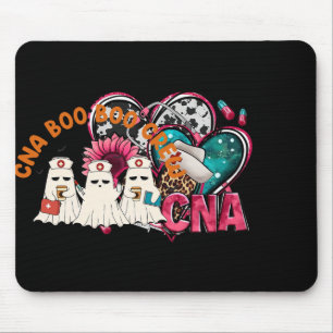 Cna Heart Pink Sunflower Breast Cancer Awareness W Mouse Pad