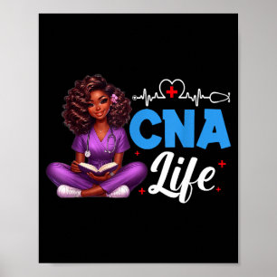 Cna Life Black History Month African American Nurs Poster