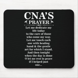 Cna Life Registered Nurse Week Nursing School Uni Mouse Pad