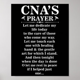 Cna Life Registered Nurse Week Nursing School Uni Poster