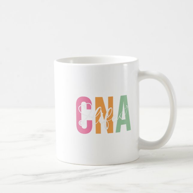 Cna Life Shirts Cna Certified Nursing Istant  Coffee Mug (Right)