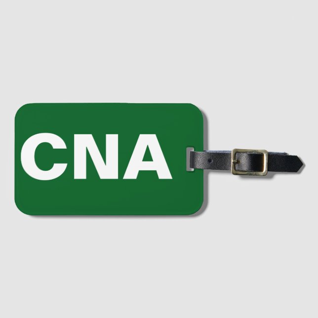 CNA Luggage Tag (Front Horizontal)