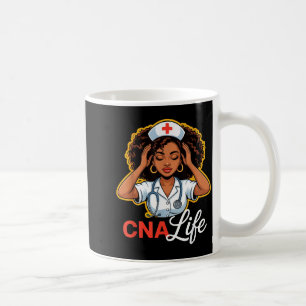 Cna Nurse Life Black History Month African America Coffee Mug