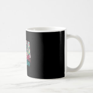 Cna nurse summer vibes floral beach hawaii nursing coffee mug