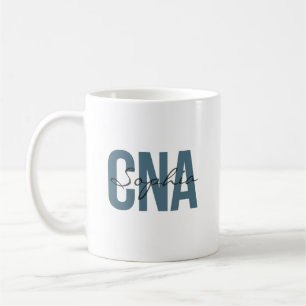 CNA Personalised Name Bold Typography Coffee Mug