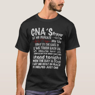 CNA s Prayer CNA T Shirt For CNA Nurse