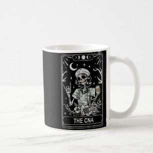 CNA Skeleton Certified Nurse istant Tarot Card Coffee Mug