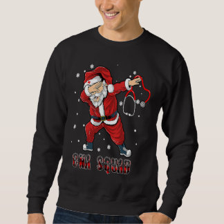CNA Squad Santa Dab Nurse Christmas Dabbing Xmas Sweatshirt