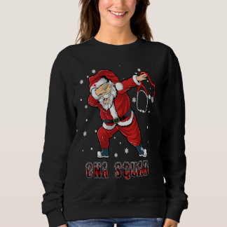 CNA Squad Santa Dab Nurse Christmas Dabbing Xmas Sweatshirt