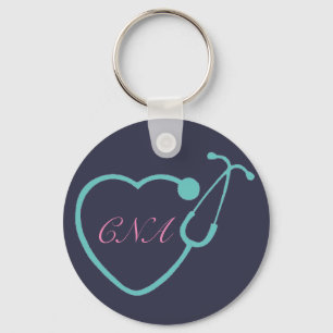 CNA Stethoscope Key Chain
