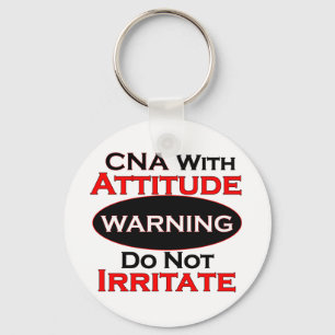 CNA With Attitude Key Ring
