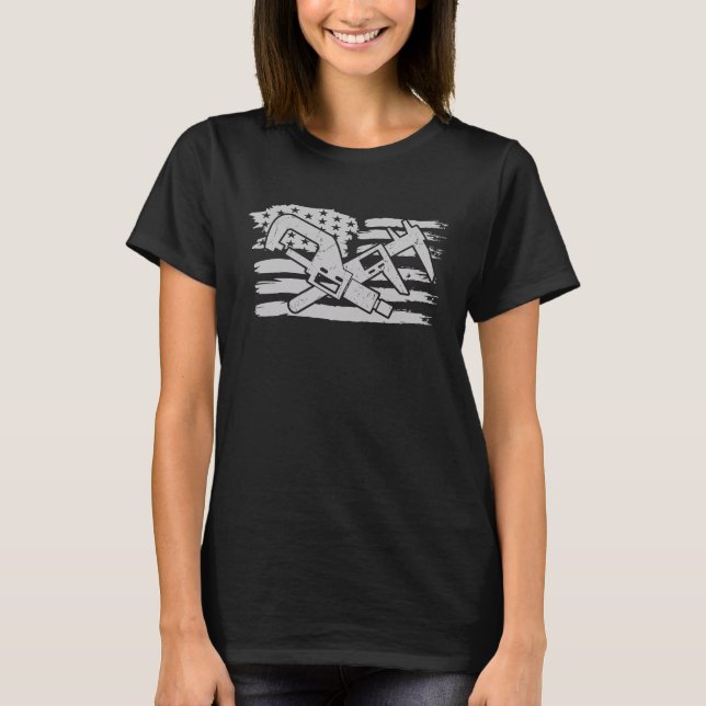 CNC Machinist Profession Machine Tools Operator Ma T-Shirt (Front)