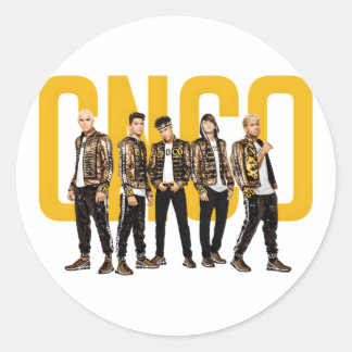 Cnco Official World Tour Classic Round Sticker