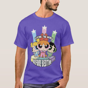 CNhe Powerpuff Girls Savinghe World Before Bedtime T-Shirt