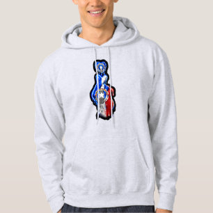 CNMI Finger Heart Black-Out T-Shirt Hoodie