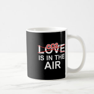 Co2 Is In The Air, Environmental Protection Green Coffee Mug
