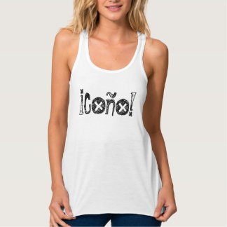 ¡Co~o! Women's White Tank Tops