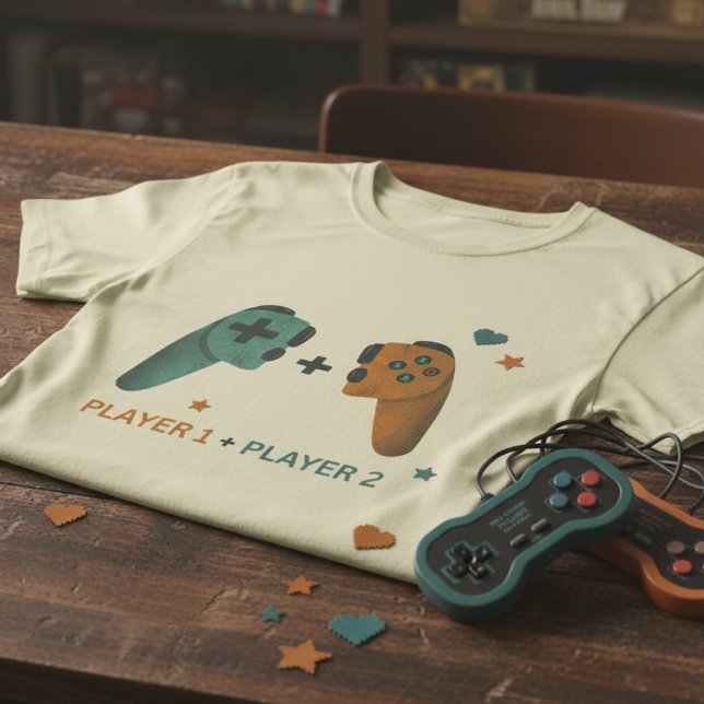 Co-Op Duo Controllers T-Shirt (Creator Uploaded)