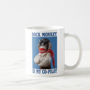 Co-Pilot Monkey Mug