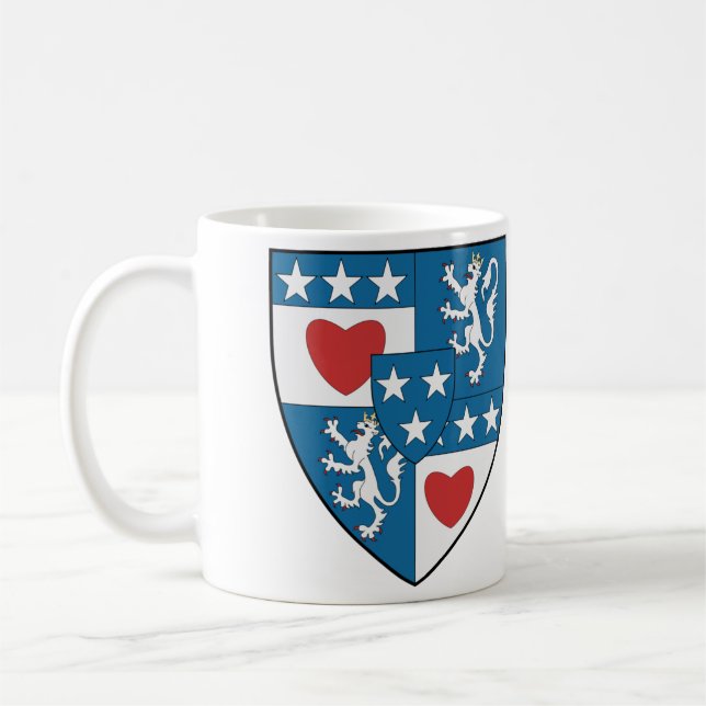 Coa Archibald The Grim Clan Crest Coffee Mug (Left)