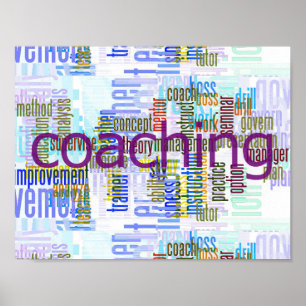 coach-407290 coach tutor TYPOGRAPHY business mento Poster