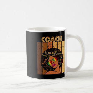 Coach Afro African American Women Black History Mo Coffee Mug