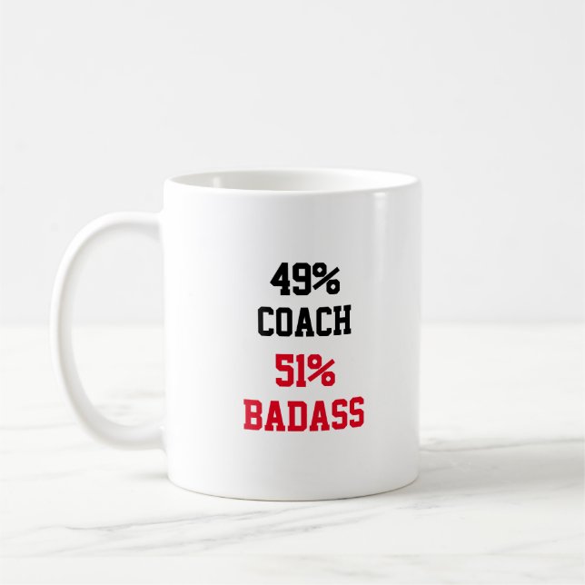 Coach Badass Coffee Mug (Left)
