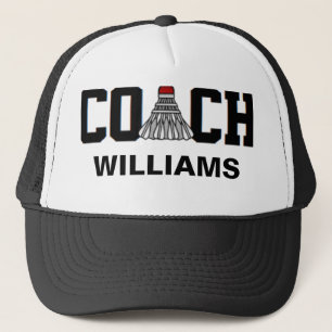 Coach -Badminton (Personalised) Trucker Hat