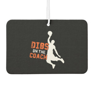 Coach Basketball Car Air Freshener