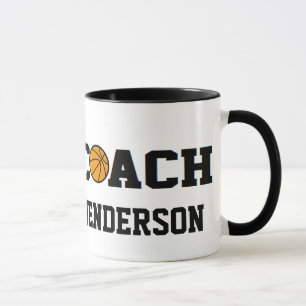 Coach- Basketball - Personalised Mug