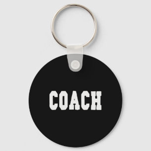 Coach Bold Lettering Halloween Costume Dress Up  Key Ring