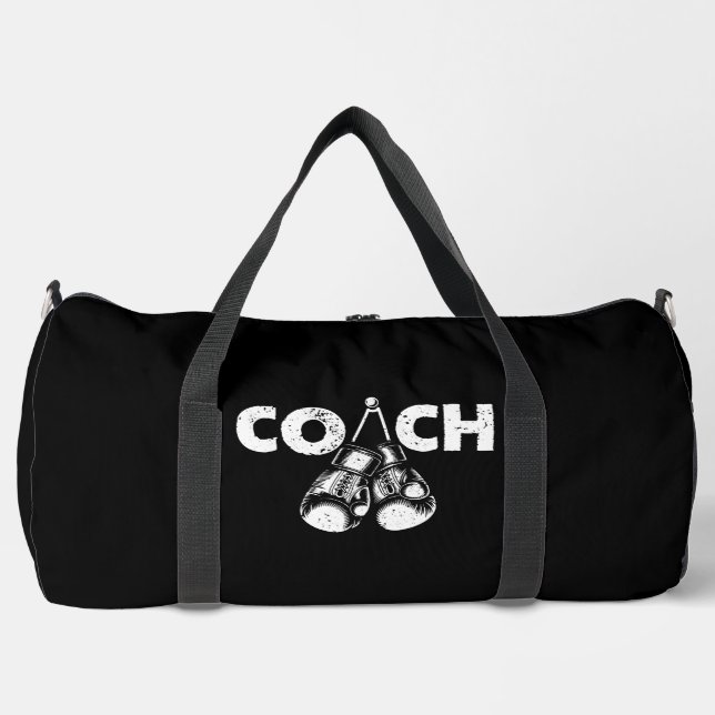 Coach Boxing Gloves Gym Duffle Bag (Front)