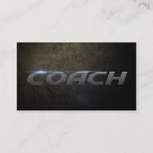 Coach Business Card
