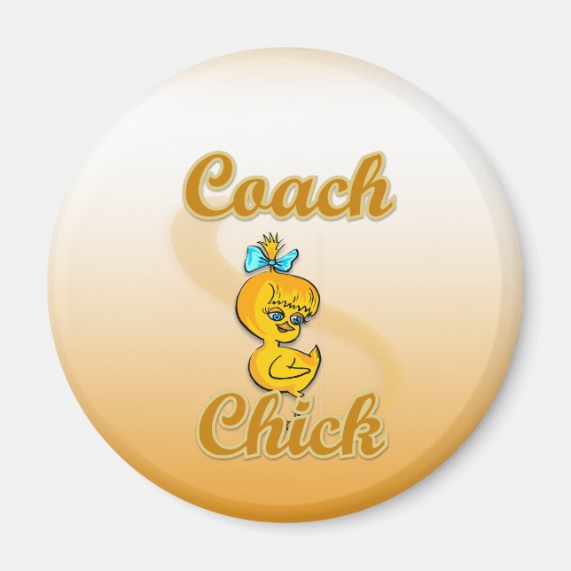 Coach Chick Magnet (Front)