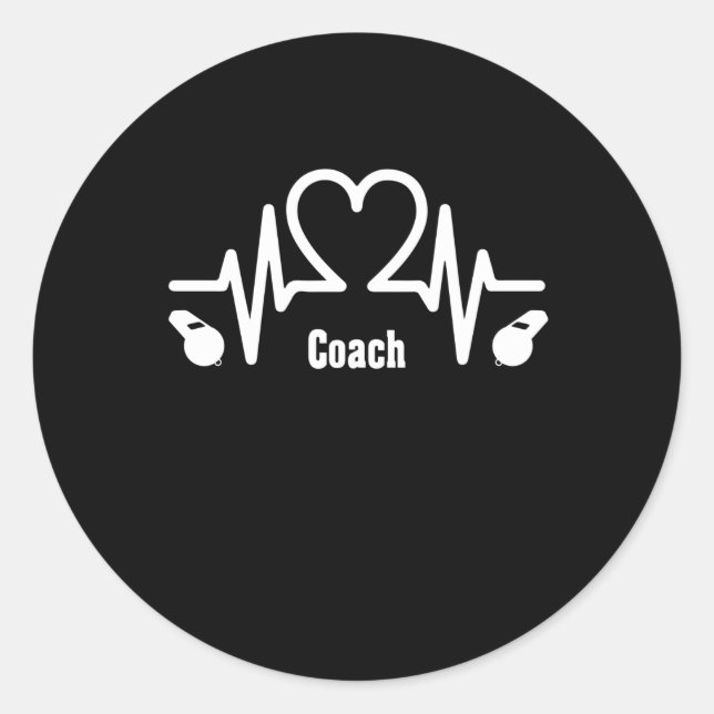 Coach Classic Round Sticker (Front)