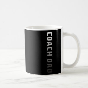Coach Dad Design - Soccer Footll Sketll Coach Fath Coffee Mug