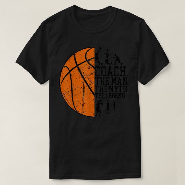 Coach Definition T Coach Tee For Men Basketball Co (Design Front)