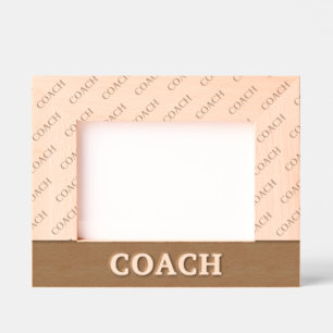 Coach Etched Frames