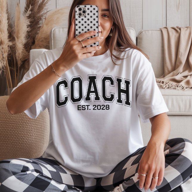Coach Game Day T-shirt – Custom Gift for Coaches (coach t-shirt, personalized coach shirt, cheer coach gift, game day shirt, coach appreciation gift,)