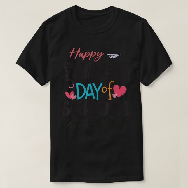 Coach Happy First Day Of School Cute Women Back To T-Shirt (Design Front)