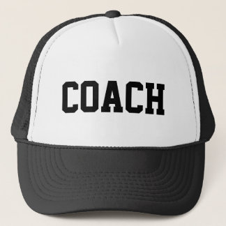 Coach hat for sports teams | customisable colours