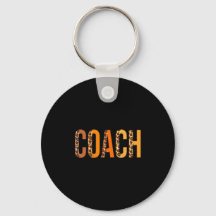 Coach Leopard Squad Cute Fall Autumn Lovers Thanks Key Ring