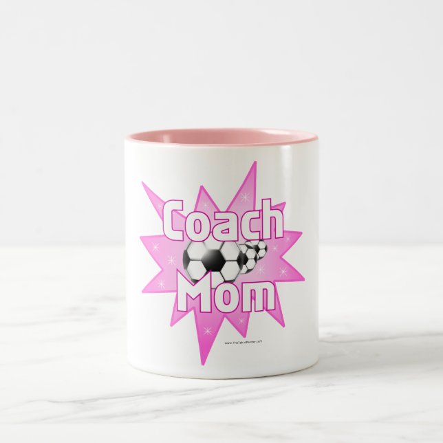 Coach Mum Two-Tone Coffee Mug (Center)