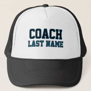 Coach Personalised Last Name Trucker Hat