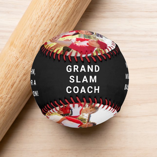 Coach Photo Black Baseball (Creator Uploaded)