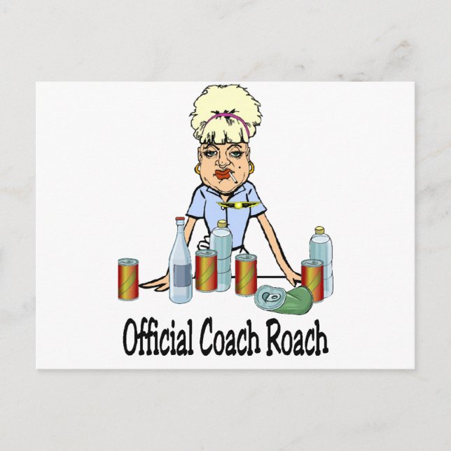 Coach Roach Postcard (Front)
