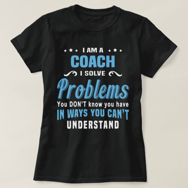 Coach T-Shirt (Design Front)